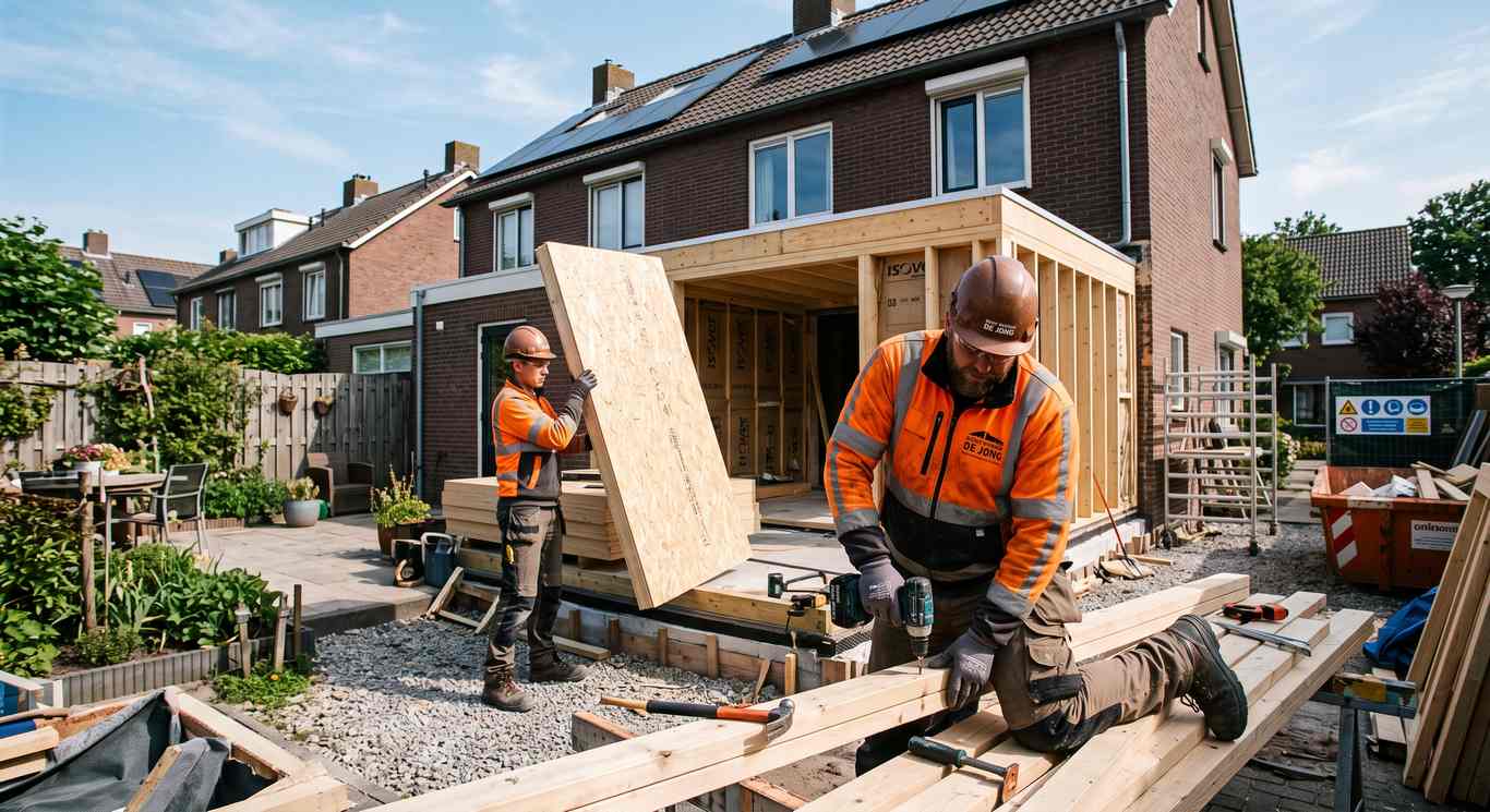 In en om de woning
